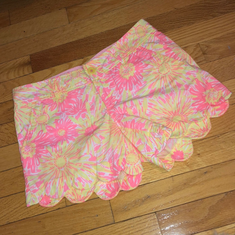 Lily Pulitzer flowery shorts